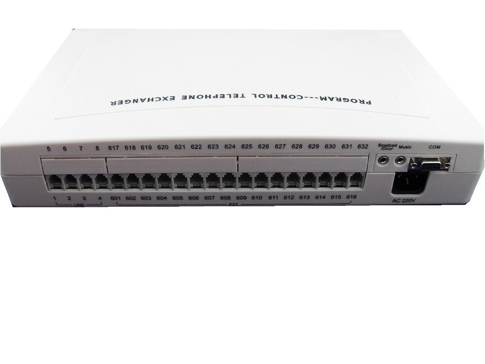 China telephone switch/PBX phone system factory - VinTelecom CP416 PABX 4 Lines/16Ext with PC software