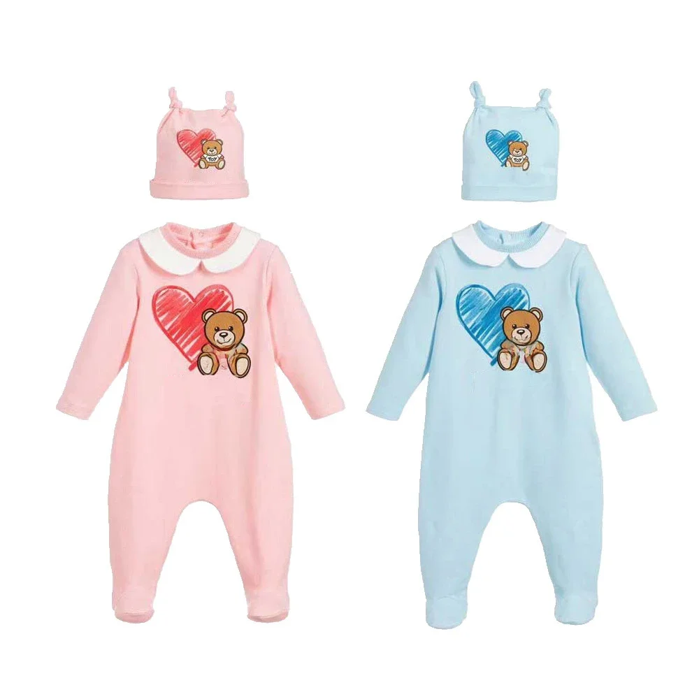 Newborn Baby Clothes Romper 0 to 3 Month Footies Baby Girl Boy Clothing Print Cute Cartoon New Born