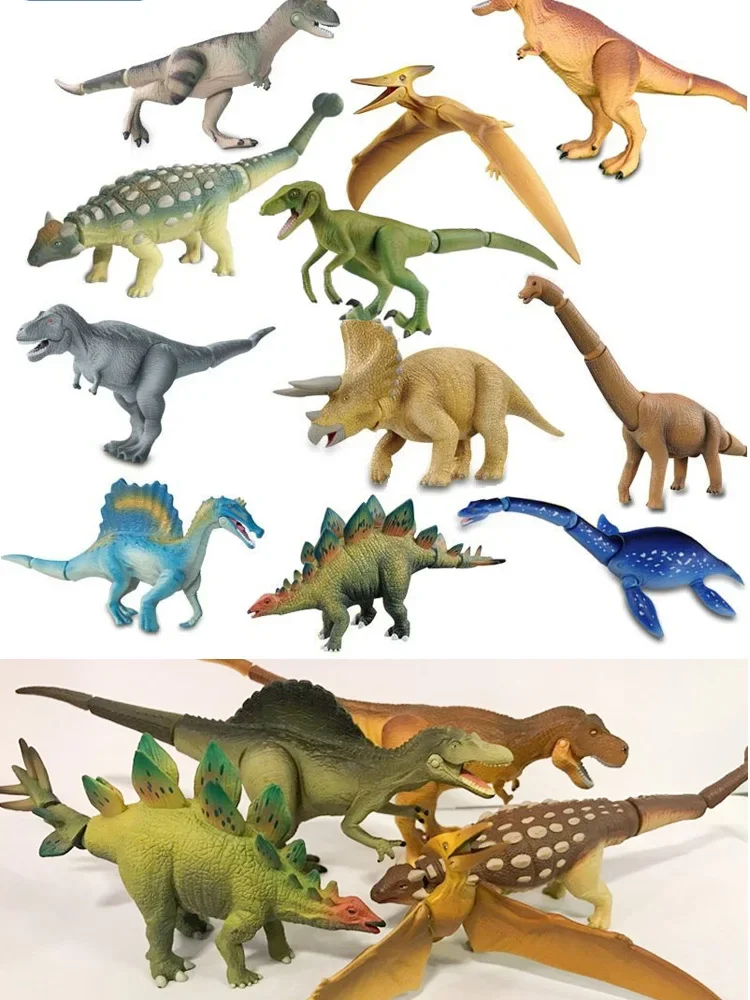 Jurasasic Dinosaurs World Park Joint Movable Action Figure Animal Model  stegosaur Dimorphodon
