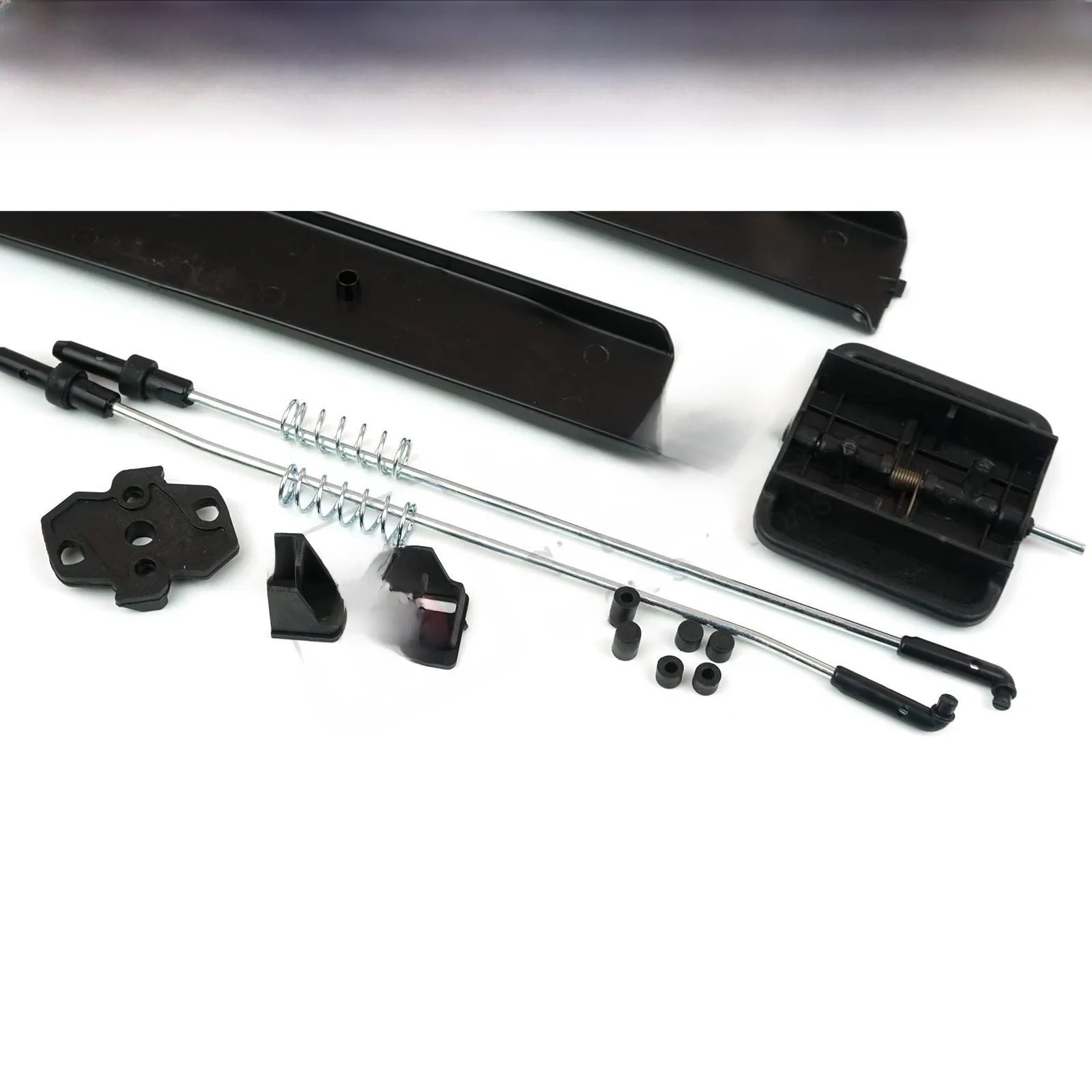 Bross Auto Parts BDP964 Side Sliding Window Glass Latch Cover Repair Set 7H0847788A, 7H0847781B,