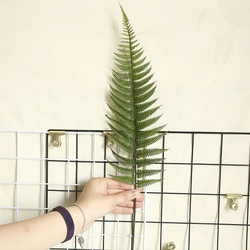 1pc Home decor Simulation fern leaf Artificial flower Grass Green Plant Persian leaves for DIY