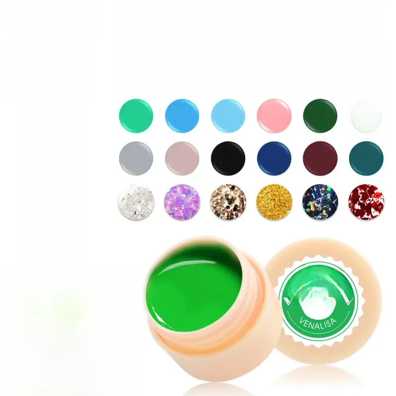 Venalisa Painting Gel 60 colors 5ml Professional Nail Paint Color Gel Polish For Nail Art UV Gel Lacquer Gel Varnish
