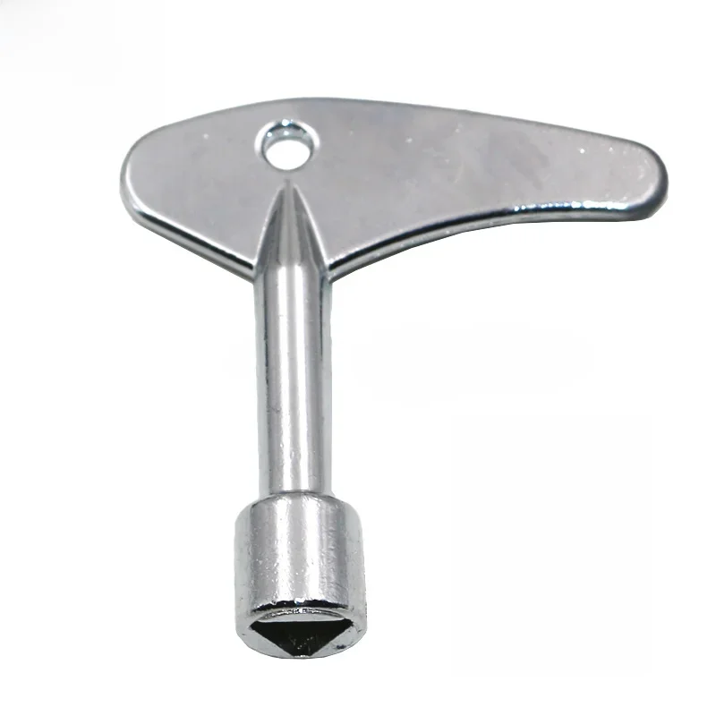 Delta Switch Key Wrench With Accessories Universal Triangle Train Electrical Cupboard Box Elevator Cabinet Alloy