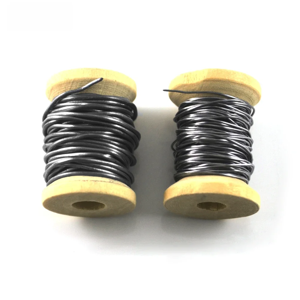 MNFT 2Pieces/Lot Dia 0.5 mm&1mm Round Soft Lead Wire For Fly Tying Fishing Material
