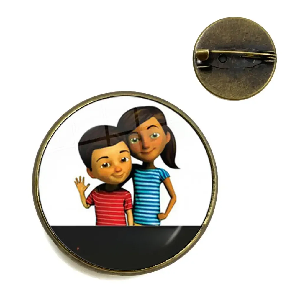 JW.org Brooches Jehovah's Witnesses Art Picture 20mm Glass Cabochon Collar Pins Badge For Bag Clothes Decoration Jewelry Gi