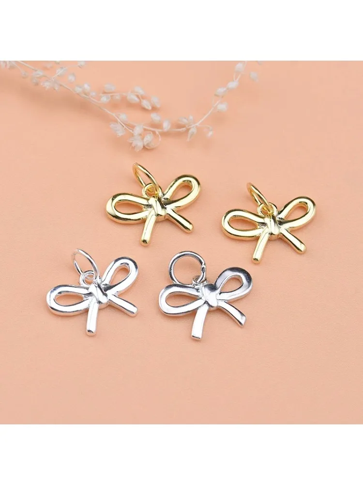 925 sterling silver jewelry pendant, handmade diy jewelry beading material made bracelet accessories