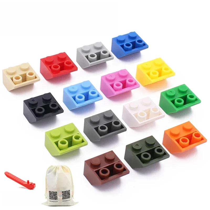 MARUMINE Slope Inverted 45 2x2 Bricks Compatible with 3660 Classic MOC Building Blocks Parts Model Kit Roof DIY Accessories