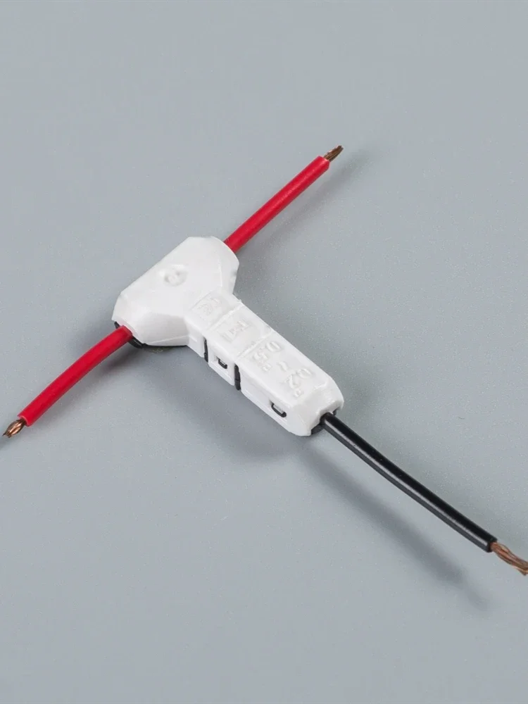 JOWX T-1 10PCS 23-20AWG 0.3-0.5sqmm Automotive Car Connectors Terminals Electrical Wire Wiring Cable