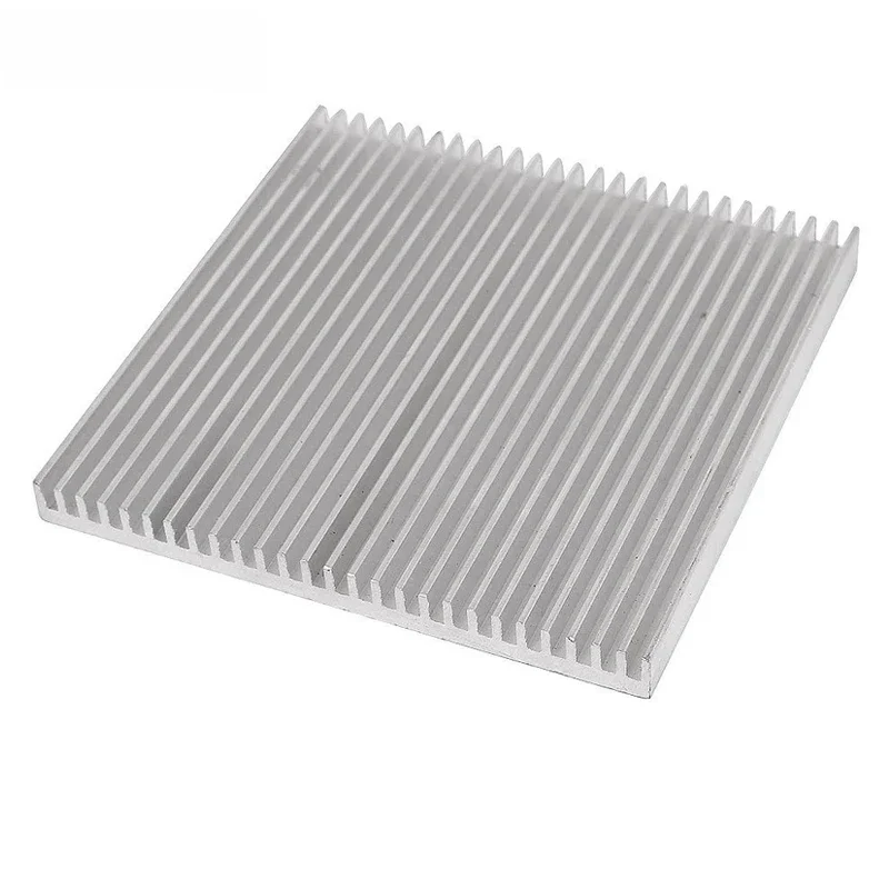 Aluminum Heat Sink Radiator Heatsink for IC LED Cooling, Electronic Cooler, Chipset heat dissipation-60x60x10,80x80x7,90x90x15mm