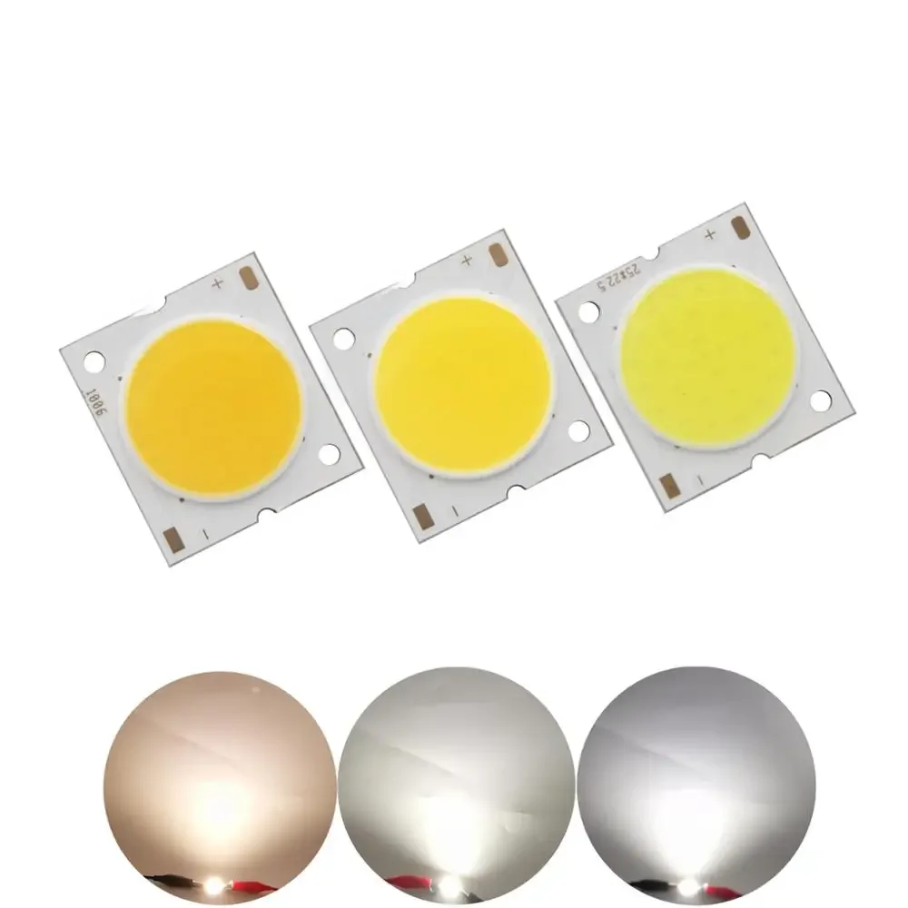 manufacturer 25x22.5mm Square Aluminum Board LED COB Strip High lumen chip Light Source Module 10W