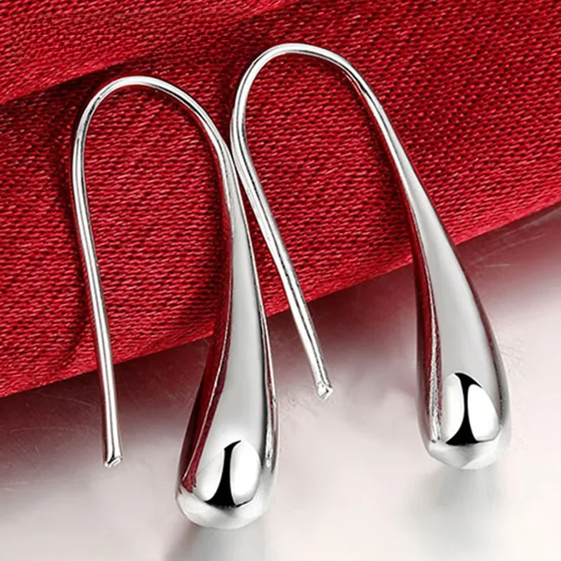 Aravant 925 Silver Teardrop/Water drop/Raindrop Dangle Earrings For Women Valentine Gifts Fashion Jewelry