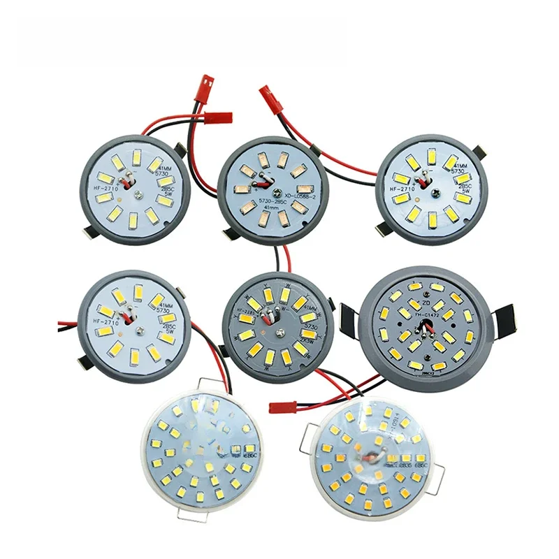 220V 110V LED Downlight Lamp Integrated Light Cup 3W 5W 6W LED Ampoule SpotLight Round Ceiling Recessed Umbrella LED Corn Bulb