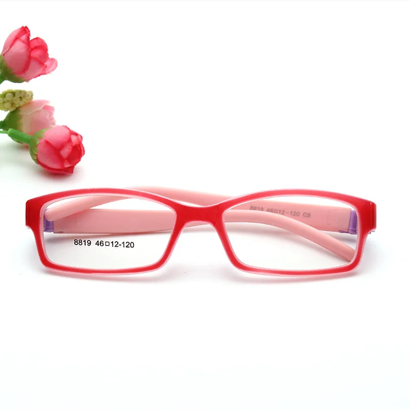 Unbreakable Flexible Safe Myopia Optical Glasses Frame Eyeglasses Kids Frames TR90 Eyewear Frame for