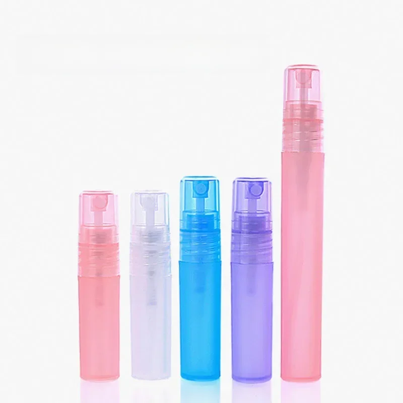 5pcs 3ml/5ml/10ml Empty Portable Atomiser Spray Bottles Perfume Pen Vials Makeup Cosmetic Plastic PP Travel Sample Containers