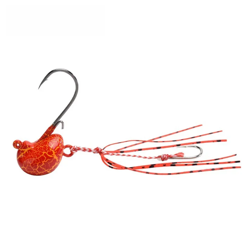 BLUX 20g 30g 40g DEEP CONTROL UP Tenya Madai Jig Kabura Saltwater Fishing Lure Jighead Sea Boating Bait Shrimp Rubber Skirt