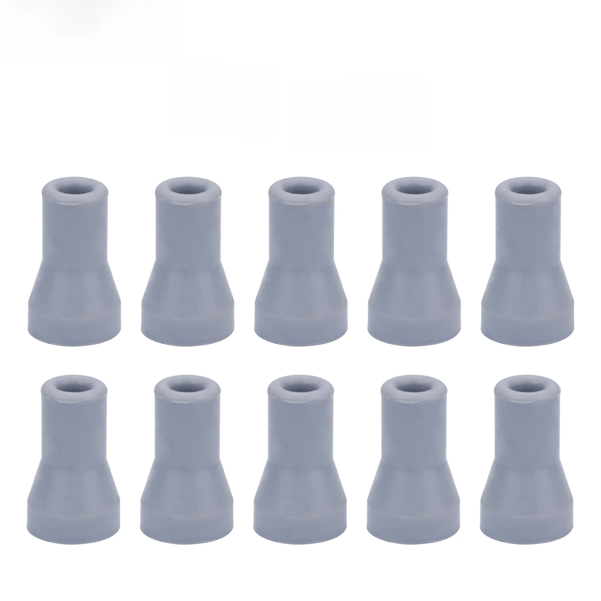 10PCS Dental Saliva Ejector Rubber Snap Tip Adapter 6mm 11mm Weak Suction Tip Convertor Spare Replacement Parts for Dental Unit