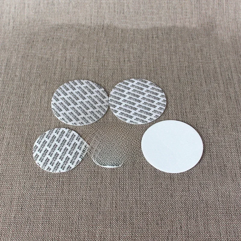 500Pcs Self-adhesive Foam Press Seal Cap Liners Cosmetic Jar Bottle Pot Safety Tamper Food Gasket