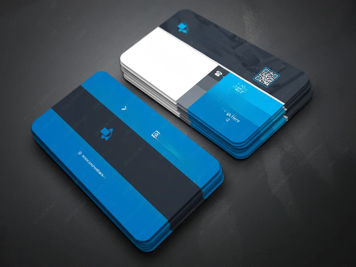 200PS business card production printing high-end business card customized color double-sided card