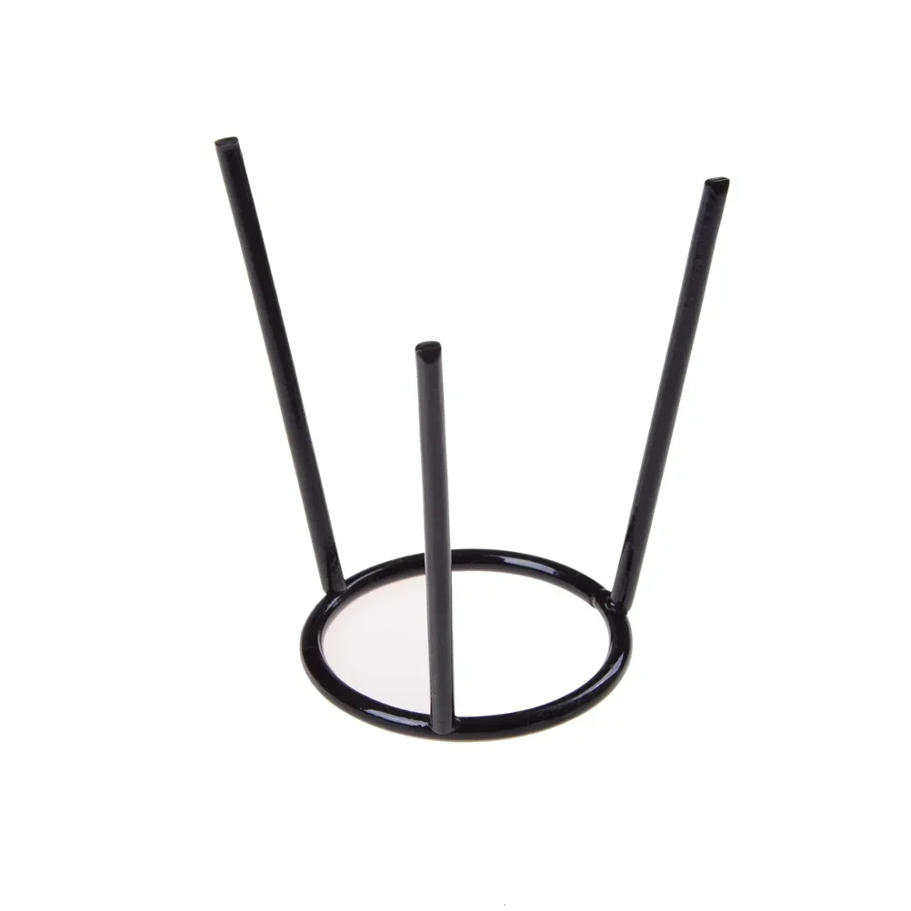 Lab Bunsen Burner/Cast Iron Support Stand/Alcohol Lamp Tripod Holder 13cm Height  Laboratory School