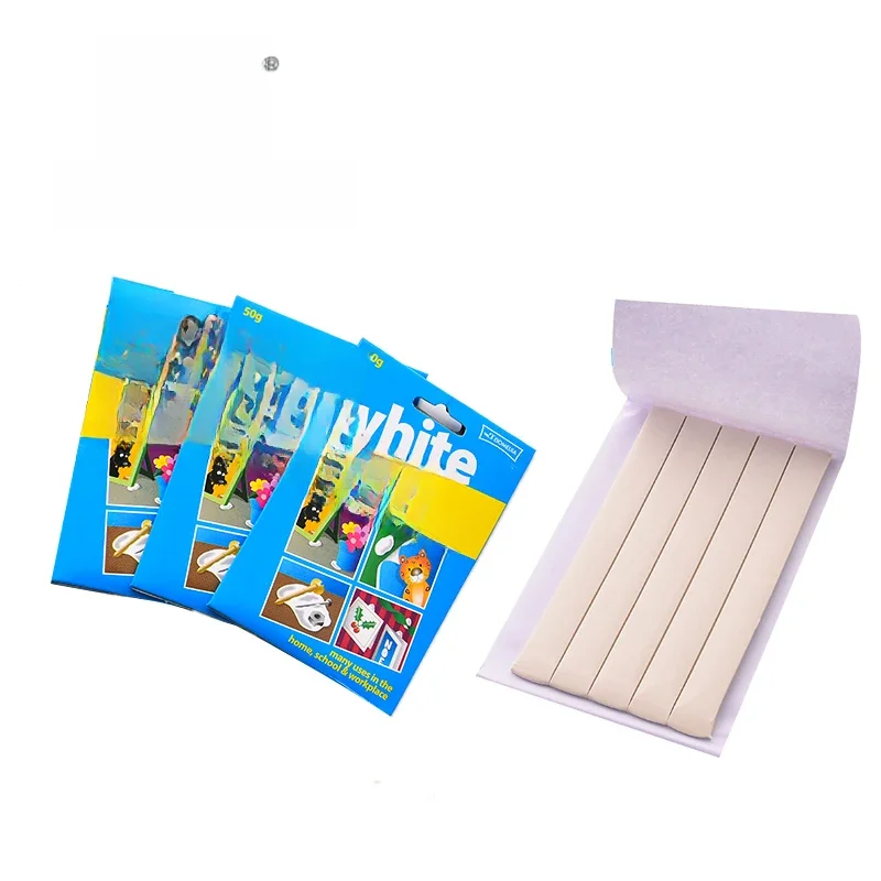 White Tack Adhesive Clay Reusable Adhesive Removable Adhesive Tab Multipurpose Wall Safe Sticky Tack for Art Hanging Supplies