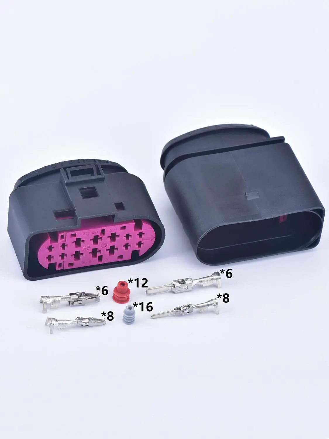 14 Pin Car Xenon Headlight Lamp Plug Connector Socket Housing Automotive waterproof connector 1J0973737 1J0973837 1J0 973 737
