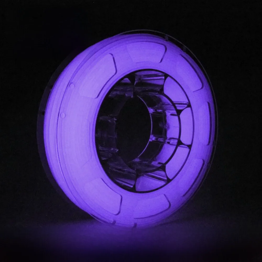 PLA Filament 1.75mm Glow In Dark Luminous Filament 1Kg 100g 10m 3D Plastic For 3D Printer Russia Warehouse for Kids Children