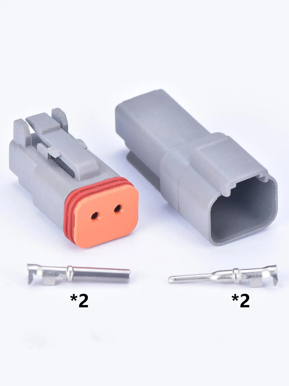 2 Pin Automotive Waterproof Connector Wire harness plug DT06-2S DT04-2P DT04-2P-L012 DT15-2P DT13-2P For Deutsch DT series