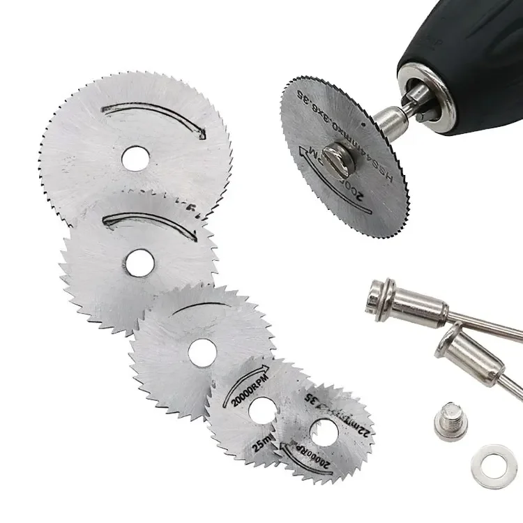 Metal HSS Circular Saw Blade High Speed Steel Woodworking Cutting Discs For Dremel Rotary Tool Dremel Accesorios