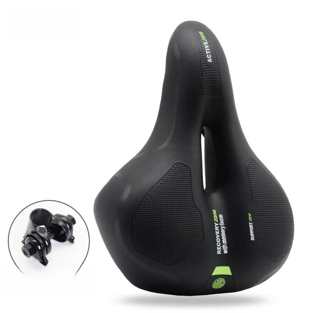 Bicycle Saddle Seat Men Women Thicken MTB Road Cycle Saddle Hollow Breathable Comfortable Soft