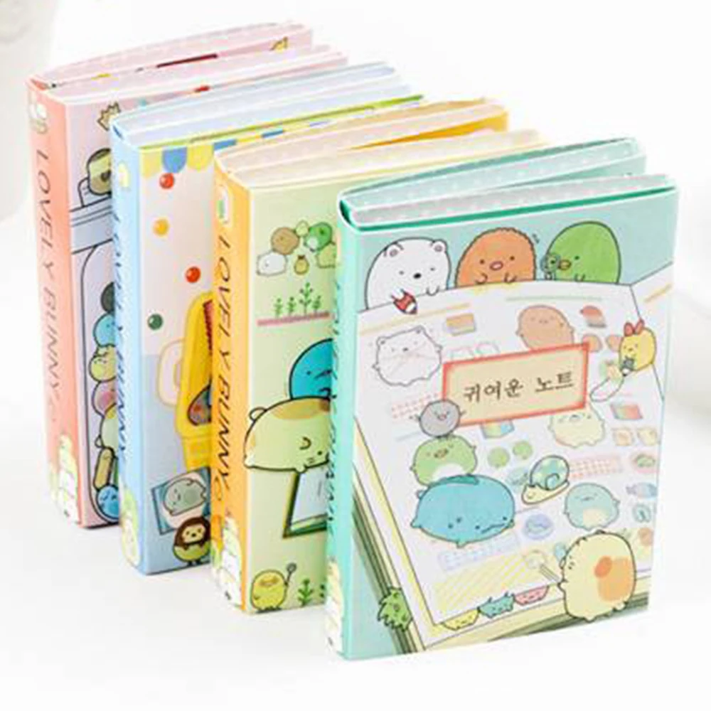 San-X Sumikko Gurashi Cute animal Memo Pads Kawaii Sticky Notes Stickers Pads Office school supplies