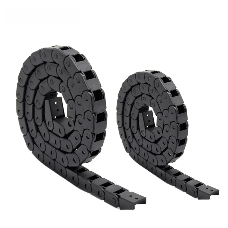 3D printer parts  1m Black Nylon Cable Drag Chain Wire Carrier for 3D Printer CNC Machine 10x10mm