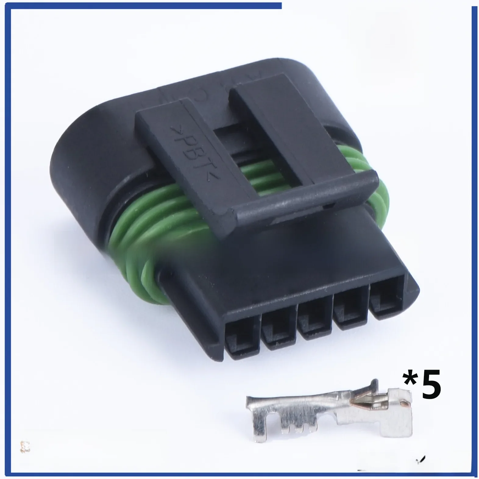 2 set 5 Pin LS2 Ignition Coils Plug Automotive Electrical Female Connector 12162825 H2377-5P For