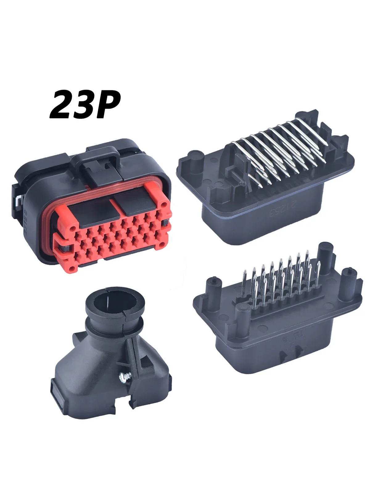 1 set 23 Pin/way male female waterproof ECU Connector Automotive PCB Plug socket 776228-1 770680-1 776087-1 770520-1