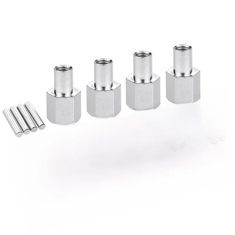 4Pcs Thickness 15mm/20mm/25mm/ Extension Parts 12mm Hex Wheel Hubs For Axial scx10 D90  90046 Tamiya MST 1/10 RC Car Crawler