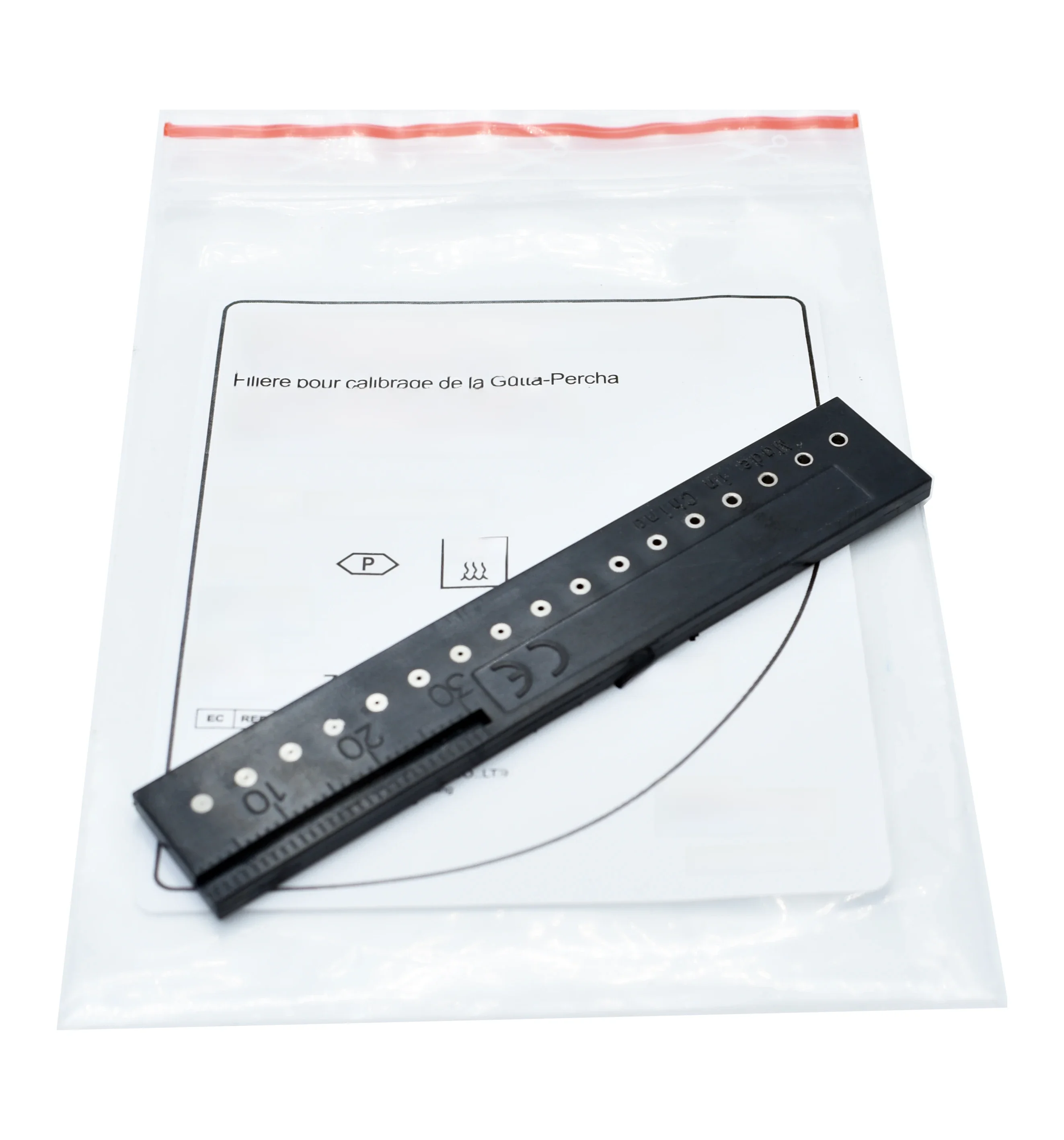 Dental Endo Rulers for Gutta Percha Point Gauge Calibrating Measuring Ruler Span Measure Scale