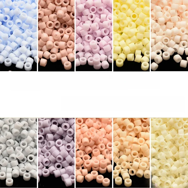 Japan Imported DB-310 Black Beads Miyuki DelicaBeads  Matte Series 5G  Ornament  Jewelry Making