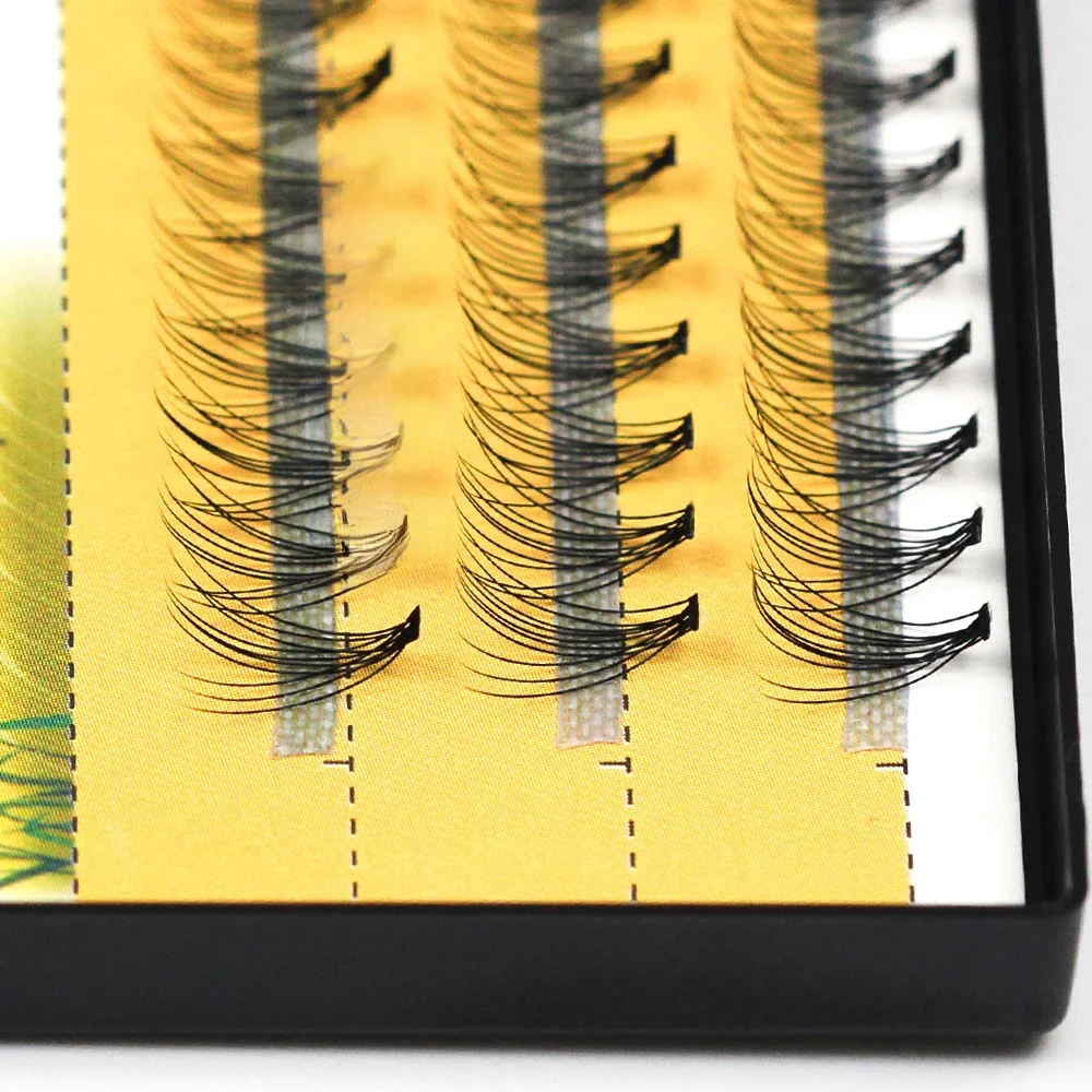 Softer feel 10D Individual Eyelashes 60 Pieces Clusters Natural Eyelash Extension Russia Volume Cilia Nesura lashes Make Up Tool
