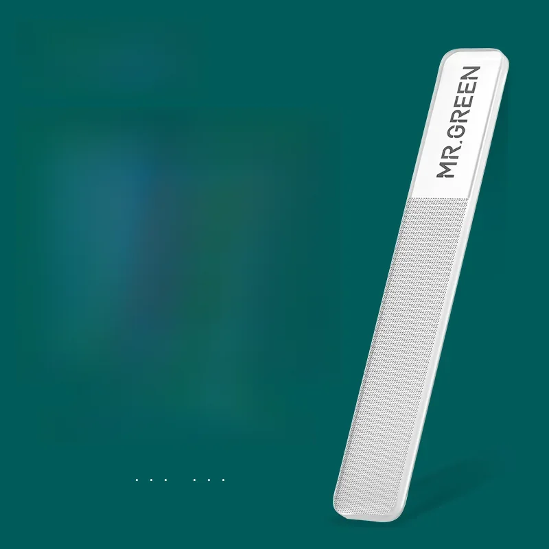 MR.GREEN  Nano Glass Nail Files Professional Polishing Manicure Art Tool  Washable make nails
