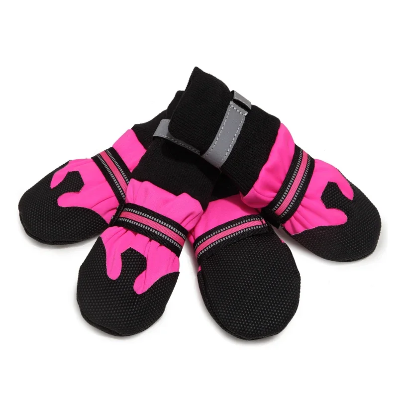 Walking Soft Soled Dog Shoes Non-Slip Spring Autumn Comfortable Pet Shoes For Medium Large Dogs