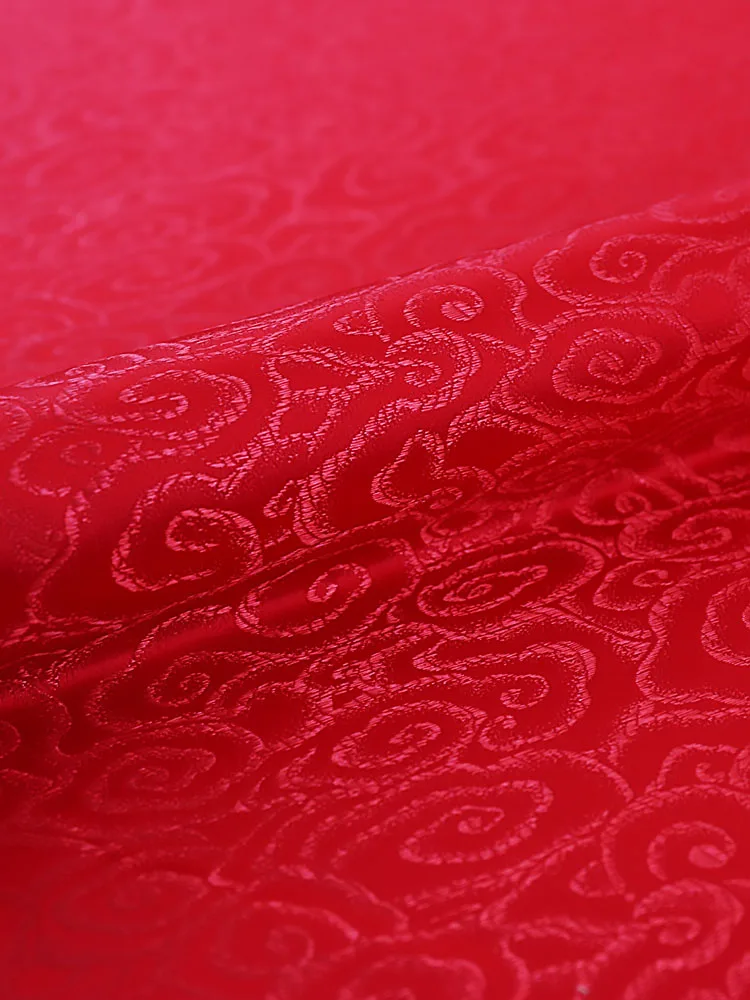 Brocade fabric beauty nylon damask Jacquard designer fabrics material for cheongsam garment fabric of sewing DIY