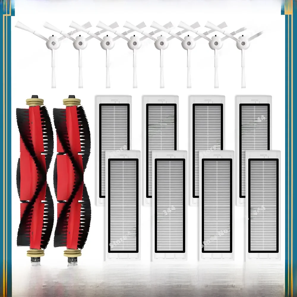 Compatible For Xiaomi 1S SDJQR01RR, SDJQR02RR, SDJQR03RR / Roborock E3 S4 S5 S50 S6 Max Parts Accessories Main Side Brush Filter