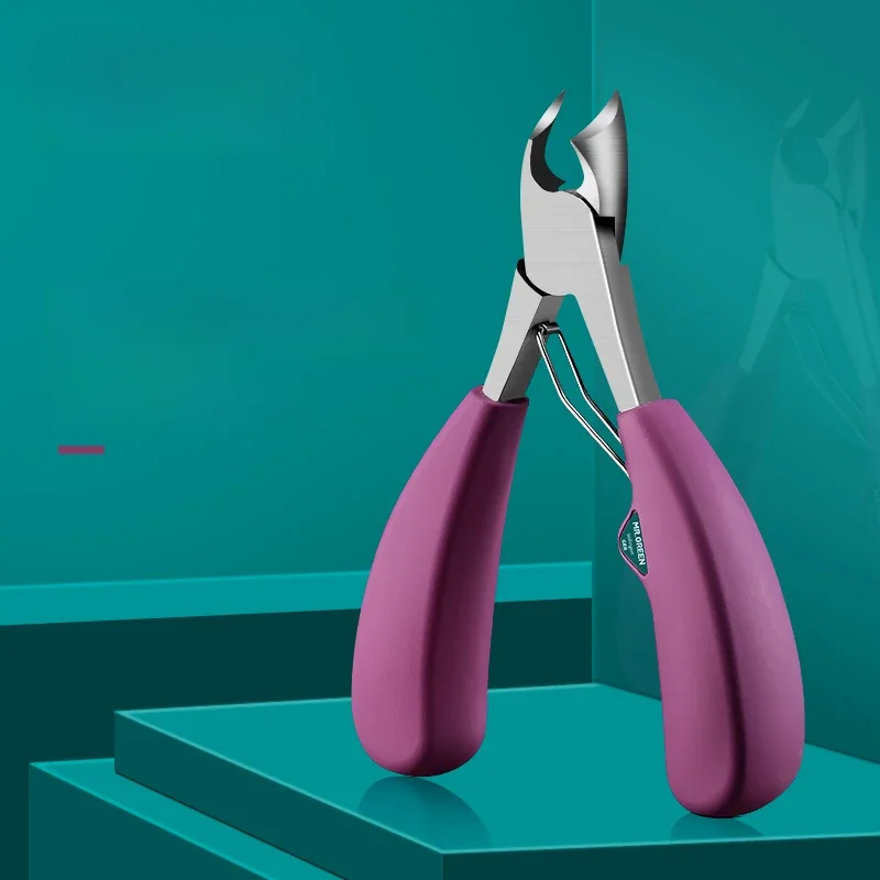 MR.GREEN Nail Clipper Stainless Steel Ingrown Toenail Clipper Good at cutting thick and hard nails Pedicure Manicure Tool
