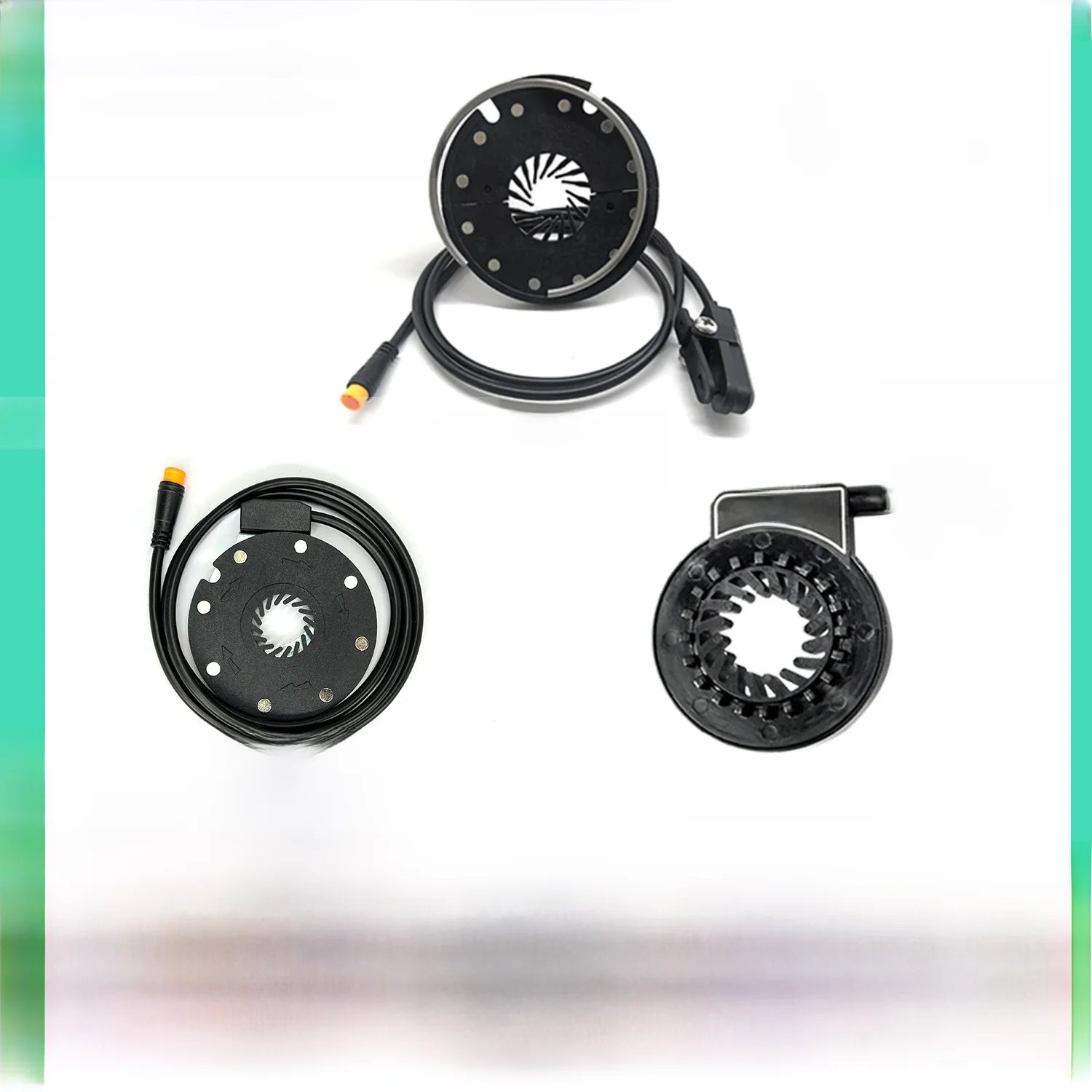 Ebike KT Pedal Assist Sensor V12L D12L/R 8 12 Magnets E-bike Accessories Dual Hall Sensors PAS for Electric Bike Bicycle Kit