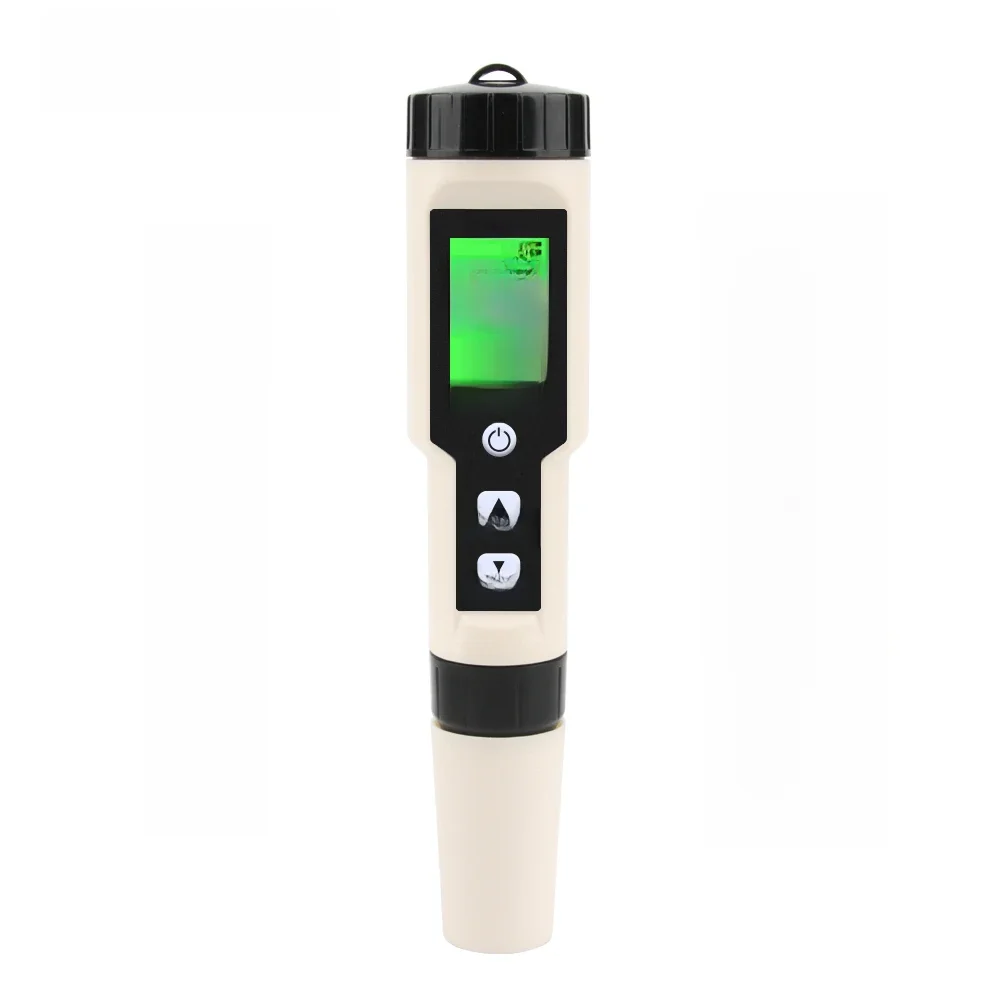 Yieryi Hydrogen Water Tester Monitor 4 in 1 H2 PH ORP TEMP Meter Reactive Oxygen Analyzer ATC