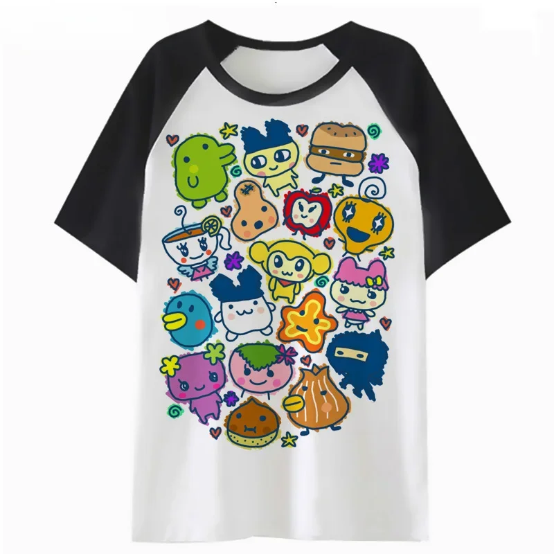 Tamagotchi Tama Friends t shirt tshirt tops graphic female kawaii cartoon harajuku t-shirt tee femme