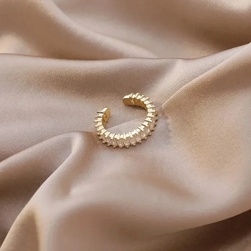 2024 Korean New Simple Temperament Index Finger Ring Exquisite Fashion Adjustable Ring Elegant