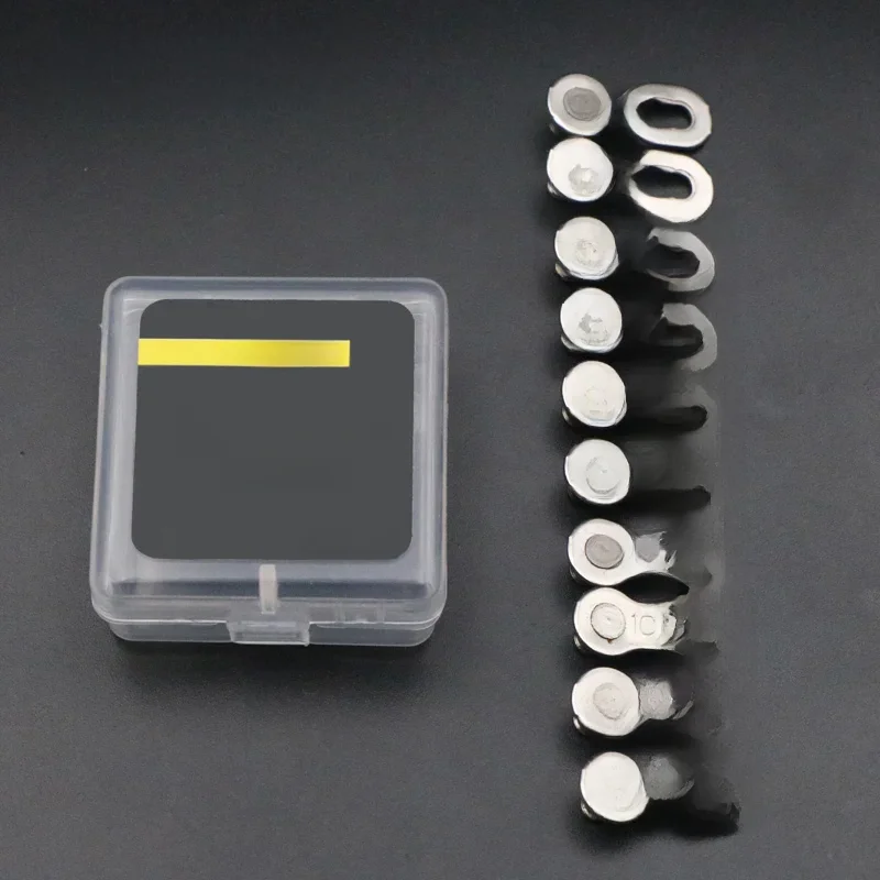 5 Pair Bicycle Chain Link Connector Joints Magic Buttons Cycling Speed Quick Master Links For Mountain Bike 6/7/8/9/10/11/12 S