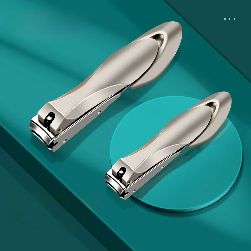MR.GREEN Nail Clippers Stainless Steel Anti Splash Fingernail Cutter Manicure Tools Bionics Design Nail Trimmer Pedicure Scissor
