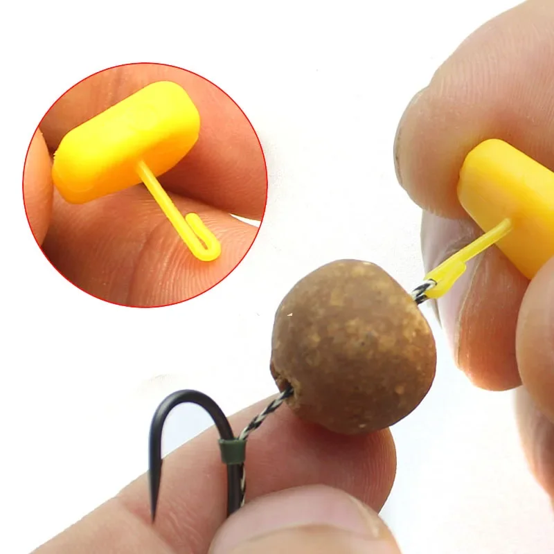 20pcs Corn Shaped Boilie Bait Carp Bait Pop Up Boilies Hair Rig Stops Carp Barbel Fishing Tackle for