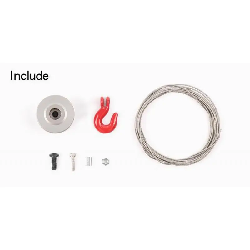 RC Crawler Car For TRX4 TRX-6 D90 D110 Axial Scx10II 90046 VS4 RR10 25T Steering Gear Servo Winch